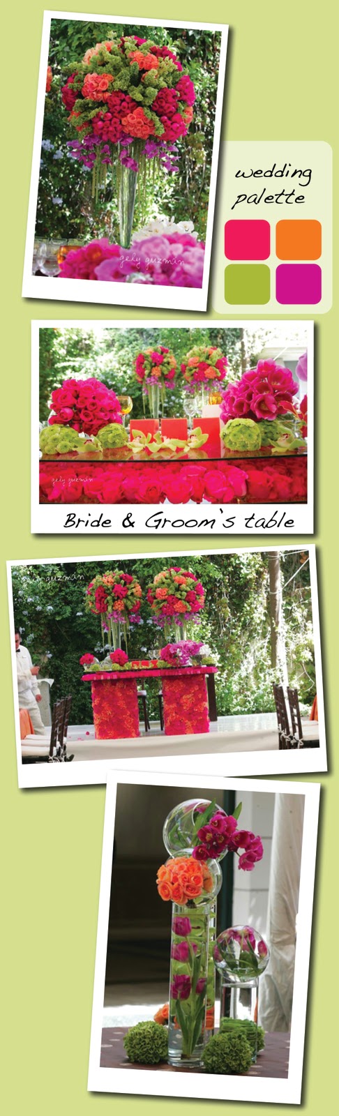 Colorful Garden Wedding