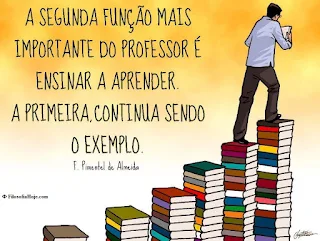 A segunda função mais importante do professor