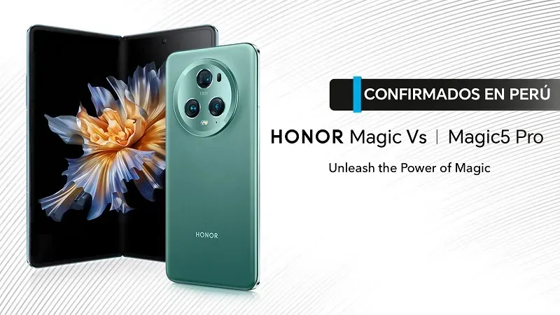 HONOR MAGIC VS, MAGIC 5 PRO, MAGIC 5 LITE EN PERÚ OFICIAL