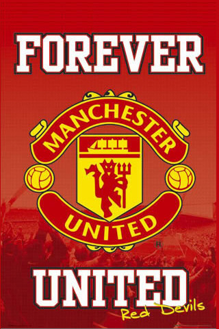 man utd wallpaper. of Manchester United Logo.