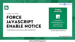 How to Force users to enable JavaScript in Browser