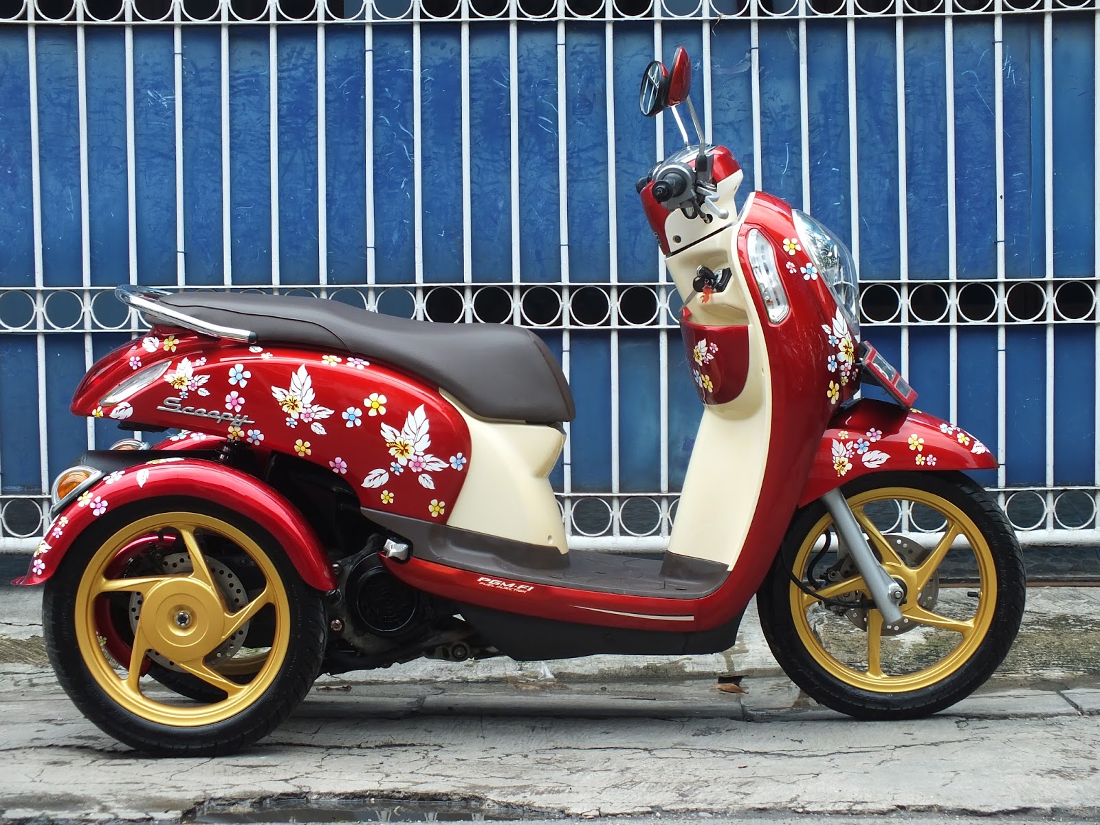 83 Bengkel Modifikasi Scoopy Jakarta Kumpulan Modifikasi Motor Scoopy Terbaru