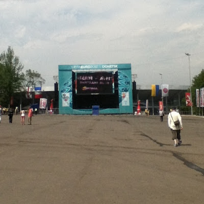 Donetsk Fan Zone, Ukraine