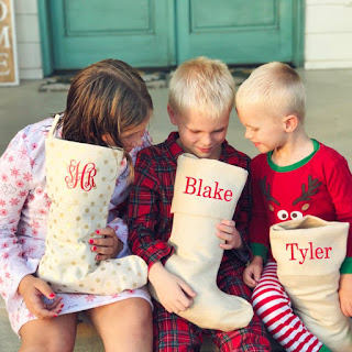 burlap stockings