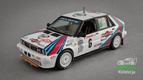 IXO Altaya Lancia Delta HF 4WD, Rally Monte Carlo 1987