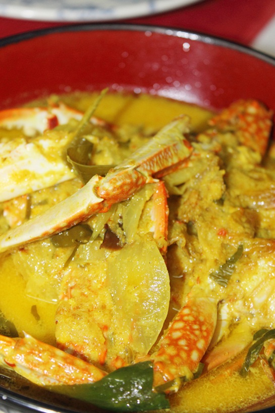 Catatan harian dunia masakan: gulai lemak ketam & nenas