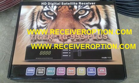 TIGER TG-999 PLUS HD RECEIVER CCCAM OPTION