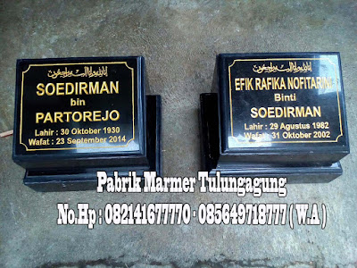 Nisan Makam Marmer || Contoh Nisan Marmer