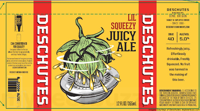 Deschutes Adding Lil’ Squeezy Juicy Ale Coming To 12oz Cans