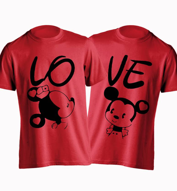 Couple t shirts for valentine day