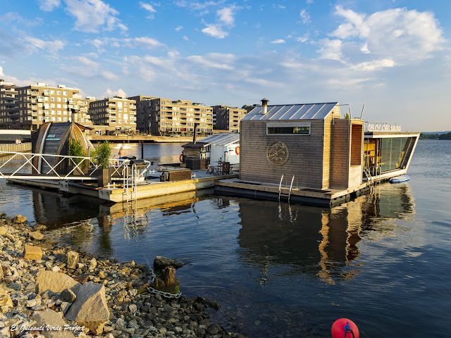 Saunas Flotantes en el fiordo de Oslo - Noruega, por El Guisante Verde Project