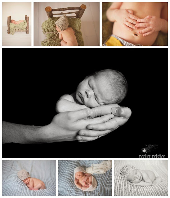 photos of newborn in dad's hands