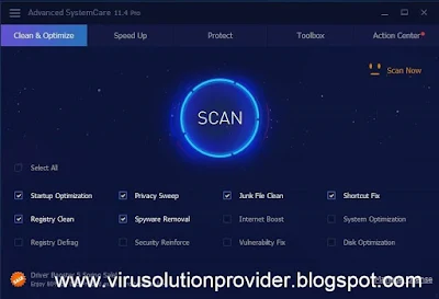 virus solution provider. Advance System Care 12 Latest Version with License Serial Key