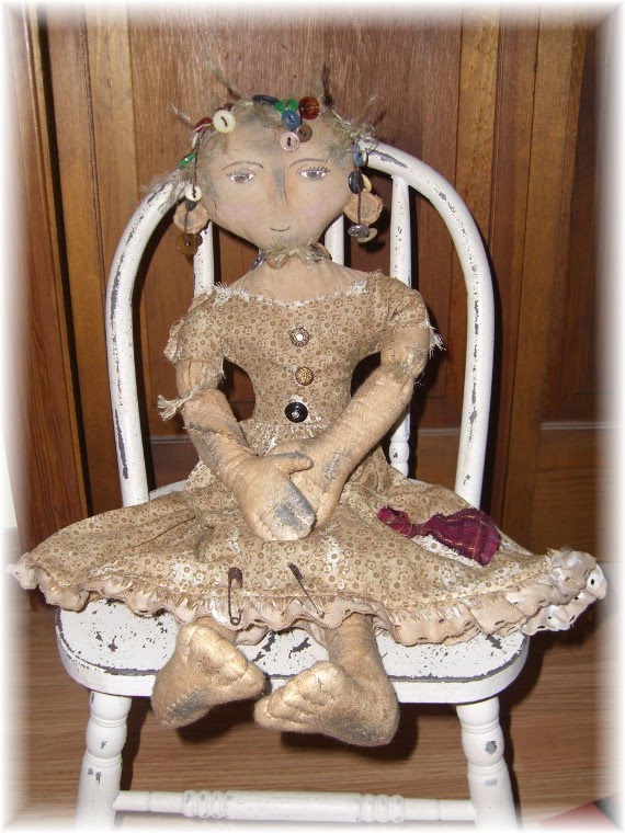 old doll made