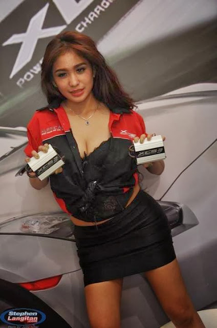 Galeri Foto Bibie Julius Terbaru SPG di IIMS 2013