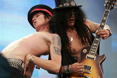 Slash não trabalhará novamente com Scott Weiland