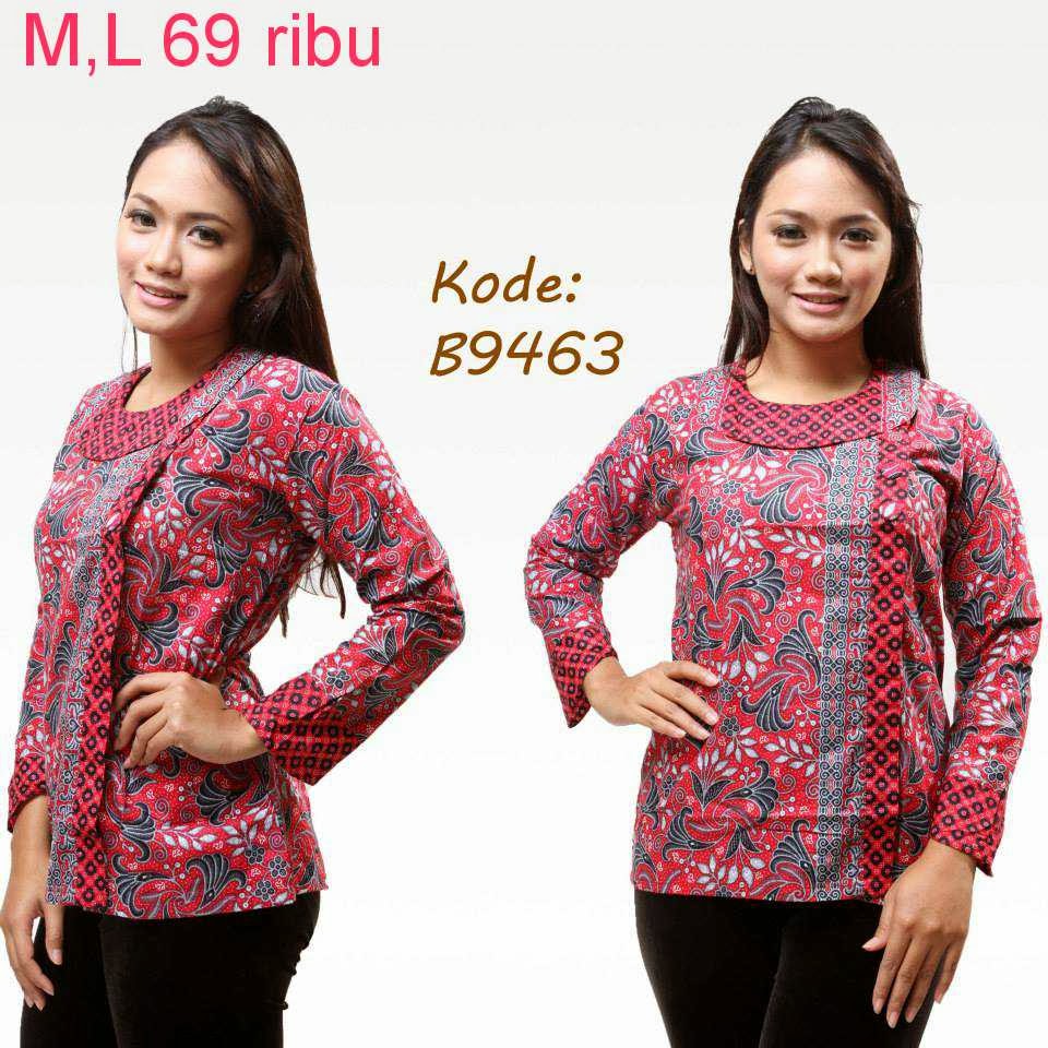 Kumpulan Model Baju  Batik  Wanita  Model Baju  Batik 
