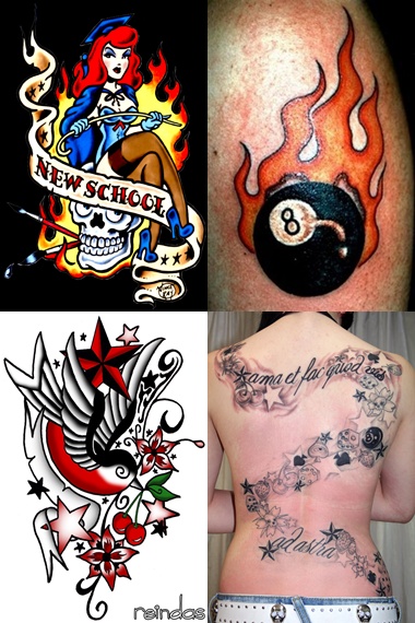 New school a evolu o da tatuagem antiga para a tatuagem moderna 
