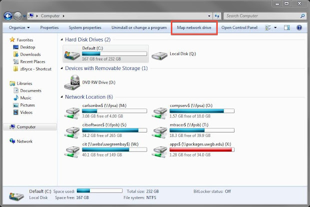 How to Map a Network Drive to Windows Machine - net use Command Example