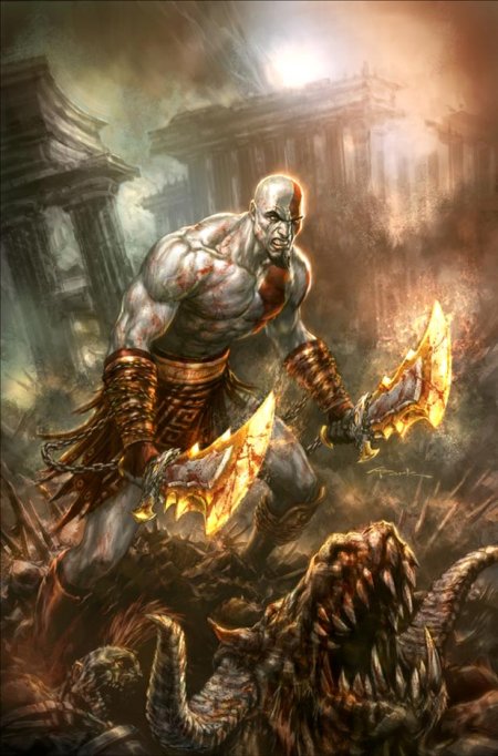 andy park ilustração arte conceitual games filmes vingadores god of war