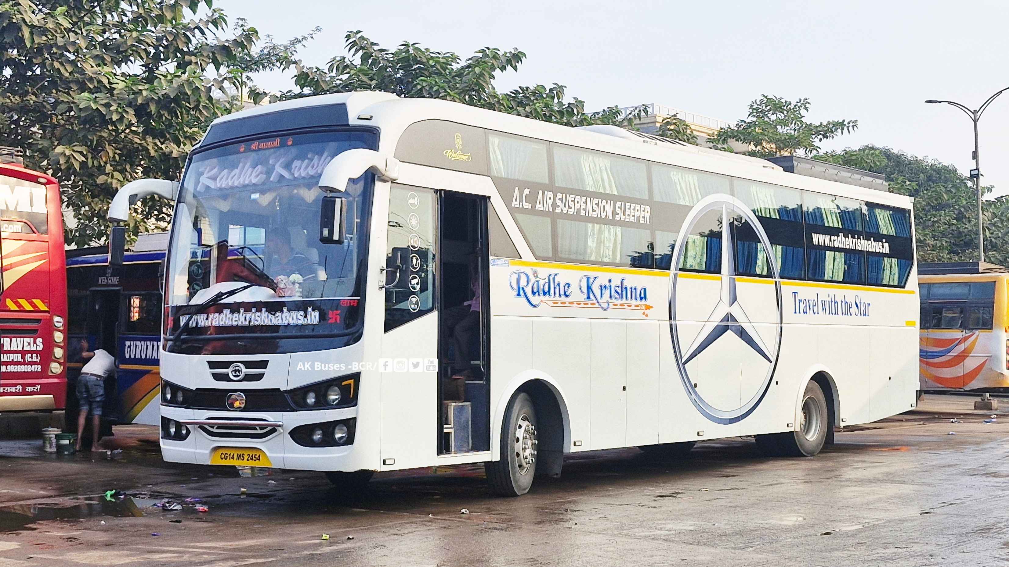 Radhe Krishna Travels New 2x2 AC Sleeper Bus