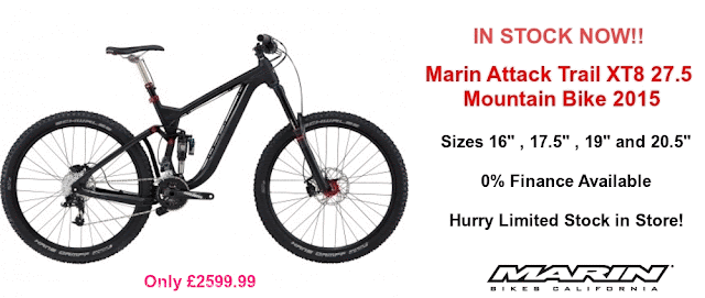 2015 Mountain Bike: Marin Attack Trail XT8 27.5