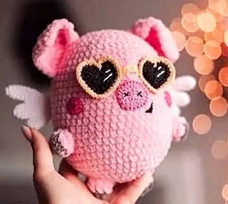 PATRON GRATIS CERDO AMIGURUMI 55278