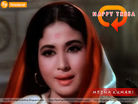 classic bollywood cinema queen meena kumari olden era color photo