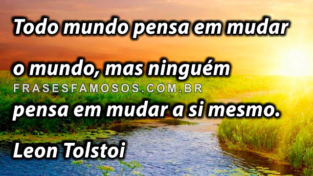 Frase sobre Mudar o Mundo