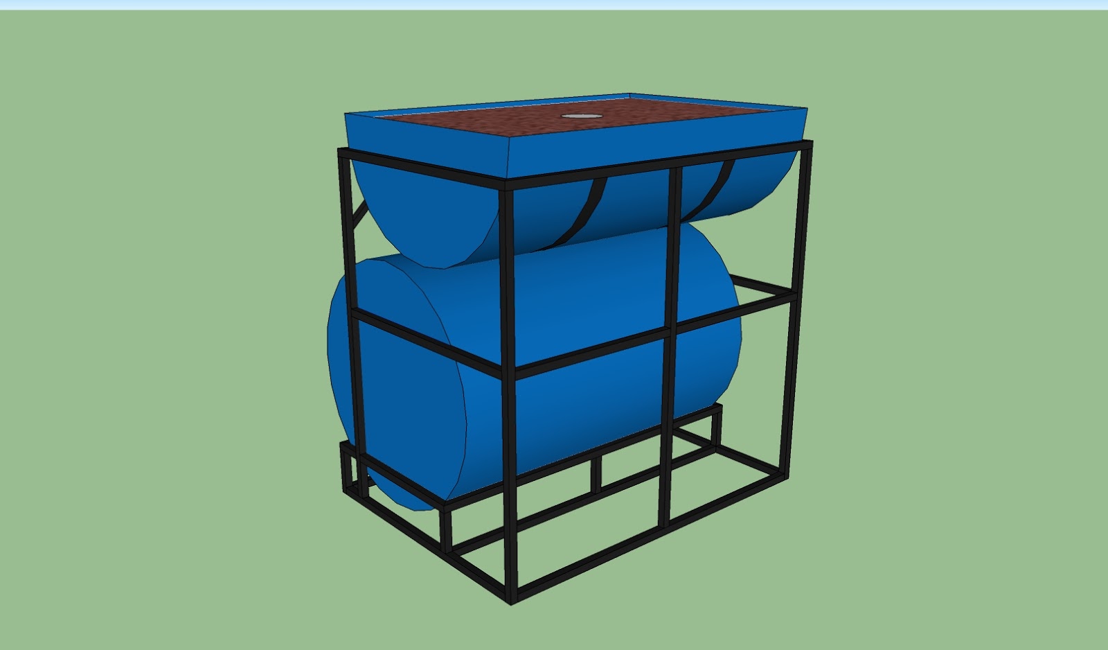 SketchUp Archive - [55 gallon poly drum]