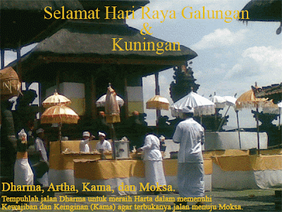 Galungan dan Kuningan day