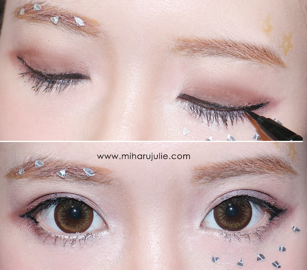 Cathy Doll Shocking Black Liner Review Miharu Julie Indonesian