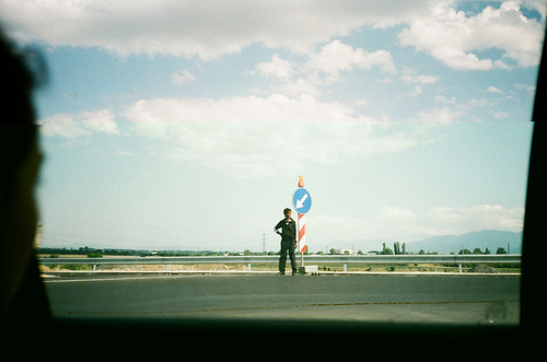 Angel Shterev - photo of man on traffic lights