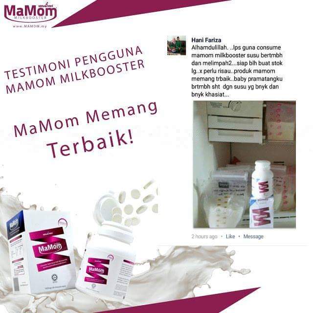 Penggalak Susu Ibu ,Mamom Milk Booster, Tips Tambah Susu Ibu, Diana Danielle , Saya Jual Mamom Milk Booster , Harga Mamon Milk Booster , Kandungan Mamom Milk Booster ,Produk Tambah Susu Dipercayai , Produk Tambah Susu Terbaik di Malaysia