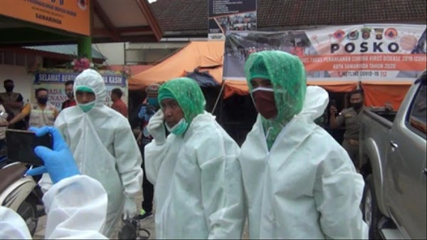Viral Petugas Pemakaman Korban Corona Kelelahan di Kaltim, Begini Ceritanya