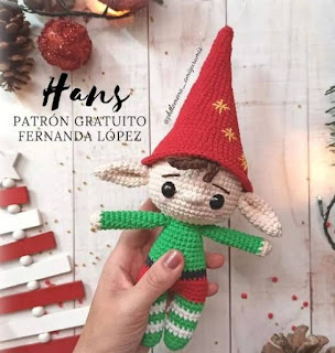 PATRON GRATIS ELFO AMIGURUMI 56263