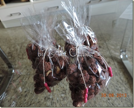 amendoim doce embalado