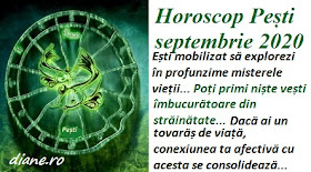 Horoscop septembrie 2020 Pești 