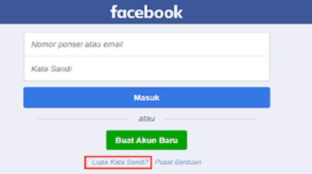 Cara Mengetahui Kata Sandi FB yang Sudah Diganti Orang Lain