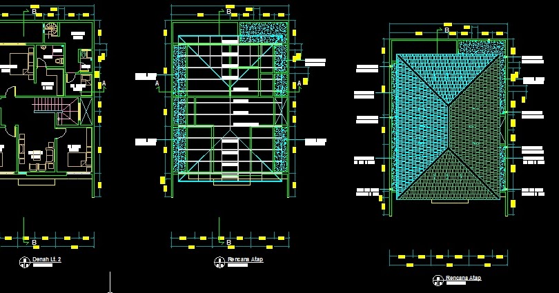  Denah  Rumah  Type  36  2019 Denah Rumah Type 36 Dwg 