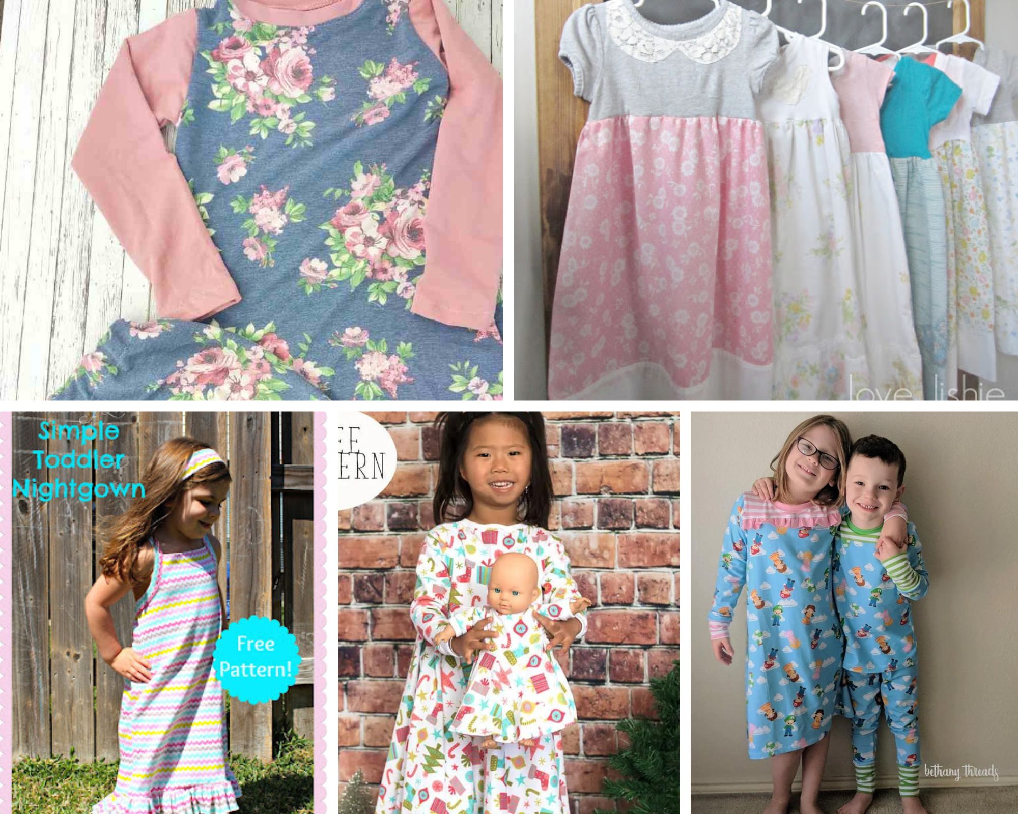 25 Pajama & Nightgown Sewing Patterns for Women (9 FREE!)