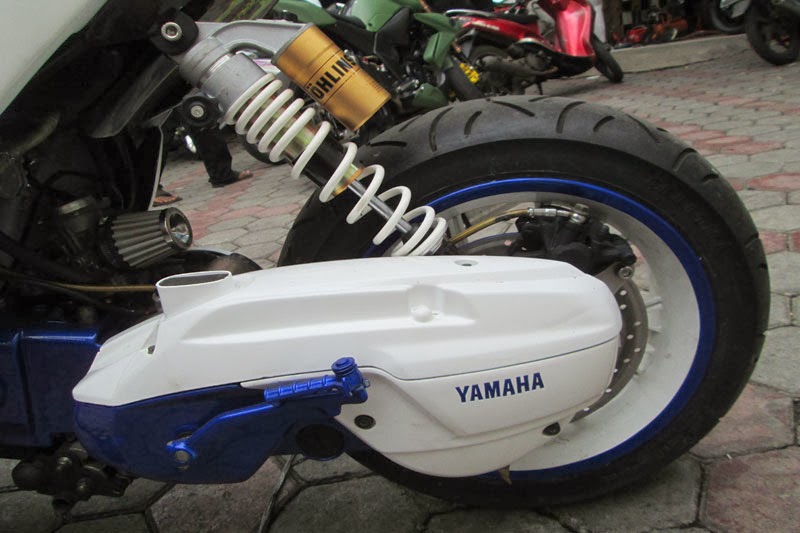  MOTOR SPORT Gambar Modifikasi Yamaha Mio Soul Racig Look 