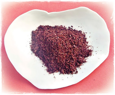 a dish of sumac