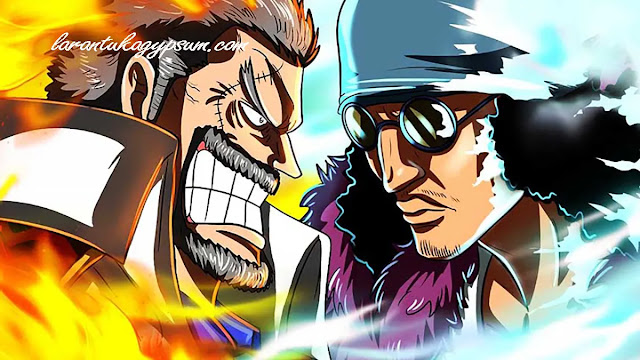 One Piece Chapter 1081 kuzan vs garp