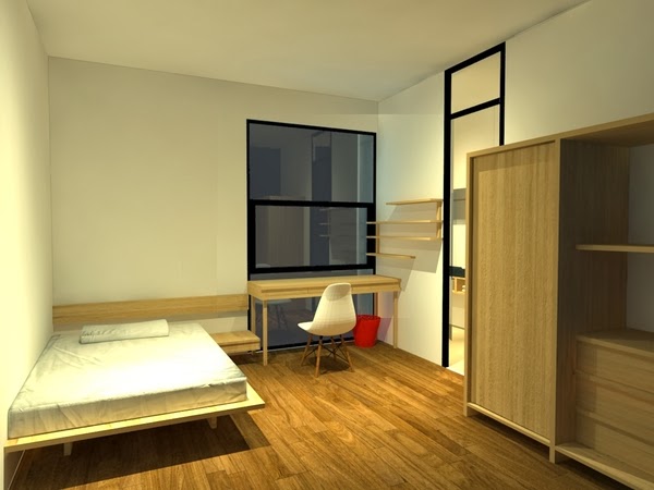 Mempercantik Kamar  Kos  dengan Desain  Kamar  Kost Minimalis 