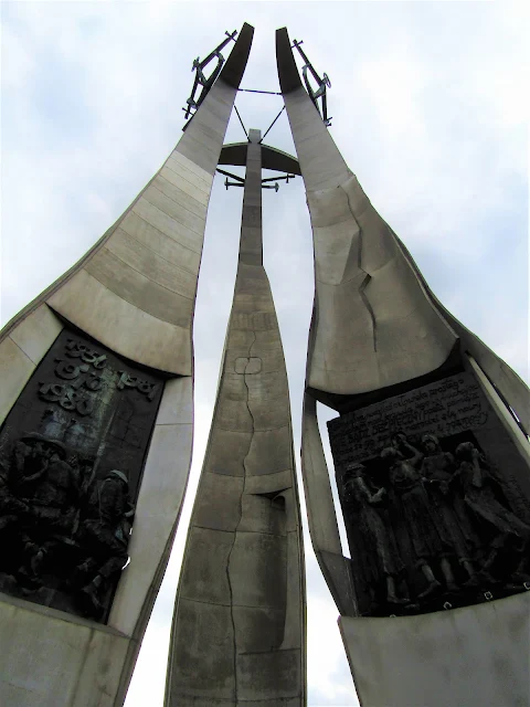 Monument of the Fallen Shipyard Workers in the Gdansk Shipyard