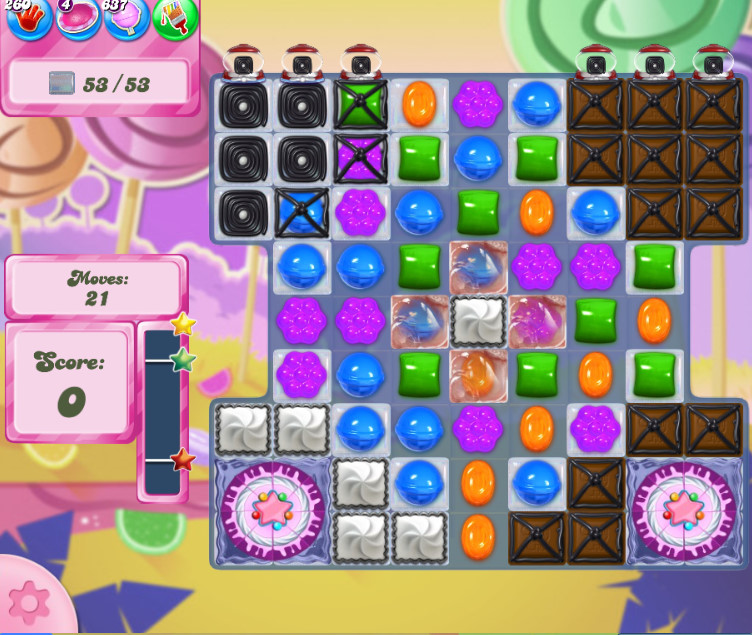 Candy Crush Saga level 2611