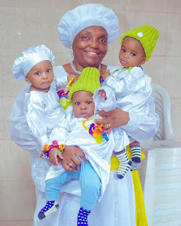 Joy as Lady welcomes triplets after 17 years of waiting (Photos) 3
