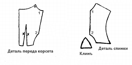 Как сшить корсет