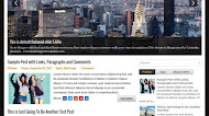 Sequence Blogger Template                 
